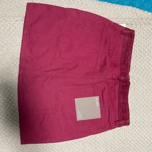 Dl1961 skirt burgundy